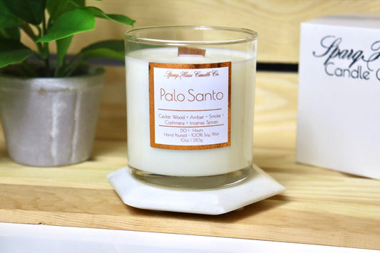 Palo Santo - Wooden Wick Candle