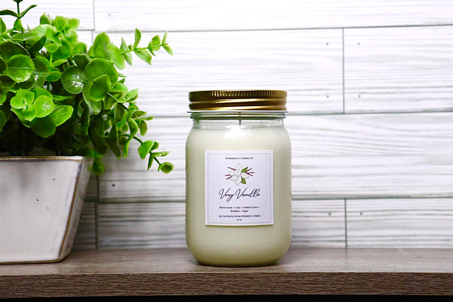 Very Vanilla Soy Wax Candle